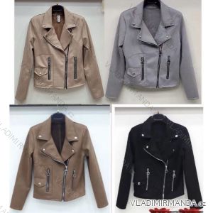 Women's Long Sleeve Leather Jacket (M-2XL) ITALIAN FASHION IMWB22199