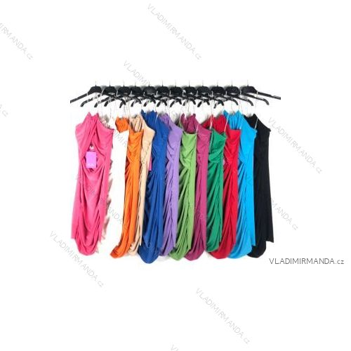 Šaty letní na ramínka dámské (S/M ONE SIZE) ITALSKÁ MÓDA IMPBB22B21841