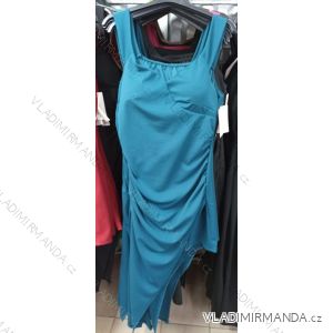 Šaty elegantní společenské bez rukávu dámské (S/M ONE SIZE) ITALSKá MóDA IM322261
