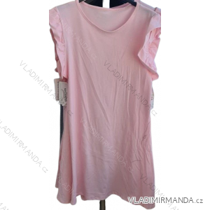 Women's Short Summer Sleeveless Cotton Dress (S/M ONE SIZE) ITALIAN FASHION IMM22973