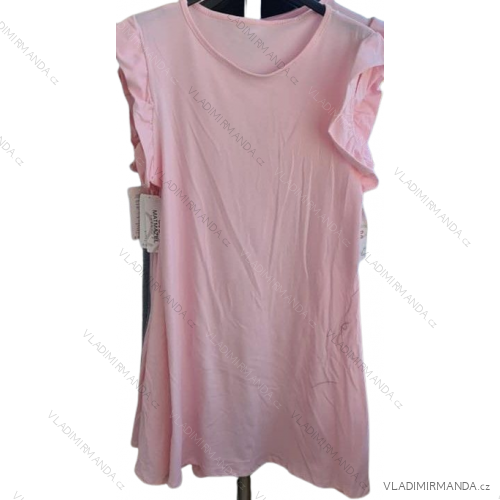 Women's Short Summer Sleeveless Cotton Dress (S/M ONE SIZE) ITALIAN FASHION IMM22973