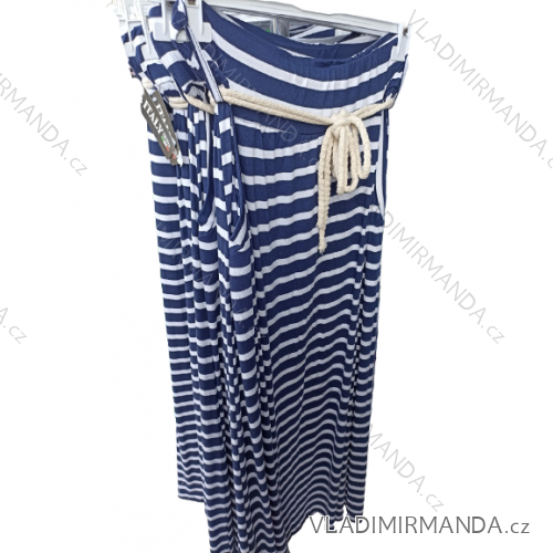 Sukně letní krátká dámská proužek (S/M/L ONE SIZE) ITALSKá MóDA IM718207