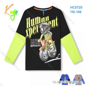 Sweater T-Shirt 3D Illustration Long Sleeve Kids' Teen Boys (116-146) KUGO S3139