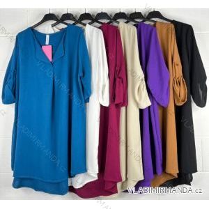 Šaty letní na ramínka dámské (S/M ONE SIZE) ITALSKÁ MÓDA IMPBB22B21841