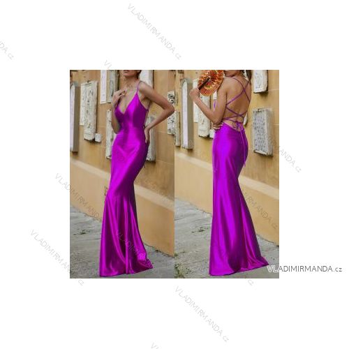 Šaty letní na ramínka dámské (S/M ONE SIZE) ITALSKÁ MÓDA IMPBB22B21841