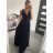 Elegant formal dress with straps for women (S / M ONE SIZE) ITALIAN FASHION IM321576 M / L red