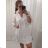 Kalhoty letní dlouhé dámská (S/M ONE SIZE) ITALSKÁ MÓDA IMPDY222XFH0375