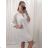 Kalhoty letní dlouhé dámská (S/M ONE SIZE) ITALSKÁ MÓDA IMPDY222XFH0375