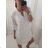 Kalhoty letní dlouhé dámská (S/M ONE SIZE) ITALSKÁ MÓDA IMPDY222XFH0375