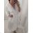 Kalhoty letní dlouhé dámská (S/M ONE SIZE) ITALSKÁ MÓDA IMPDY222XFH0375