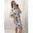 Kalhoty letní dlouhé dámská (S/M ONE SIZE) ITALSKÁ MÓDA IMPDY222XFH0375