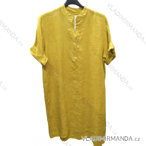 Shirt dress short sleeve women (S / M ONE SIZE) ITALIAN FASHION IM722108