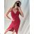 Šaty letní na ramínka dámské (S/M ONE SIZE) ITALSKÁ MÓDA IMPBB22B21841 white S / M