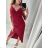 Šaty letní na ramínka dámské (S/M ONE SIZE) ITALSKÁ MÓDA IMPBB22B21841 white S / M