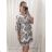 Kalhoty letní dlouhé dámská (S/M ONE SIZE) ITALSKÁ MÓDA IMPDY222XFH0375 L / XL Blue light