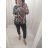 Oversize Tunic 3/4 Long Sleeve Women's Plus Size (XL/2XL ONE SIZE) ITALIAN FASHION IM422896