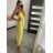 Women's Long Summer Dress with Lace Straps (S/M ONE SIZE) ITALIAN FASHION IMWB22082