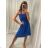 Carmen summer dress with straps for straps (S / M ONE SIZE) ITALIAN FASHION IMWB2231