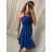 Carmen summer dress with straps for straps (S / M ONE SIZE) ITALIAN FASHION IMWB2231