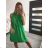 Summer dress with sleeveless handbag women (S / M ONE SIZE) ITALIAN FASHION IM422601