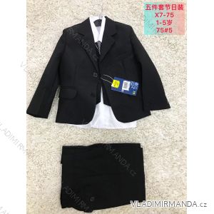 Dress suit suit jacket, vest, trousers, shirt, tie infant child boy (1-5 YEARS) ACTIVE SPORT ACT22X7-75
