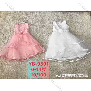 Šaty společenské družičkovské bez rukávu dorost dívčí (6-14let) ACTIVE SPORT ACT22YB-9502