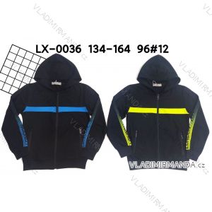 Hoodie with zip youth boy (134-164) ACTIVE SPORT ACT22LX-0036