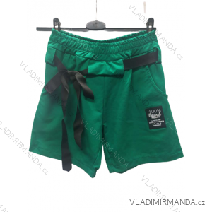 Women's stretch shorts short (S / M / L ONE SIZE) ITALIAN FASHION IMD21577