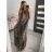 Long Sleeveless Summer Icecool Women's Dress (S / M / L ONE SIZE) ITALIAN FASHION IMM22JANE
