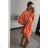Summer short sleeve summer dress (S / M ONE SIZE) ITALIAN FASHION IMWY21019
