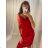 Long Satin Strapless Dress Dress Women's Length (S / M ONE SIZE) ITALIAN FASHION IMWG217277