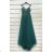 Women's long party dress with straps (S/M ONE SIZE) ITALIAN FASHION IMPSH2460030 pink salmon S/M