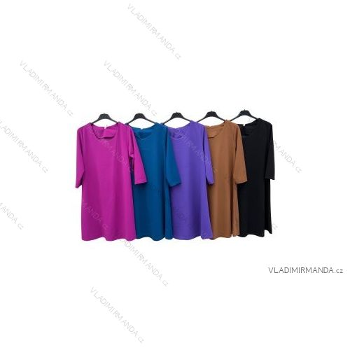 Šaty letní na ramínka dámské (S/M ONE SIZE) ITALSKÁ MÓDA IMPBB22B21841