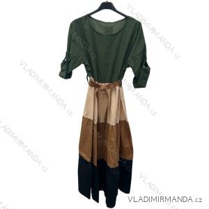 Šaty letní na ramínka dámské (S/M ONE SIZE) ITALSKÁ MÓDA IMPBB22B21841