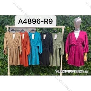 Šaty letní na ramínka dámské (S/M ONE SIZE) ITALSKÁ MÓDA IMPBB22B21841