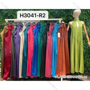 Šaty letní na ramínka dámské (S/M ONE SIZE) ITALSKÁ MÓDA IMPBB22B21841