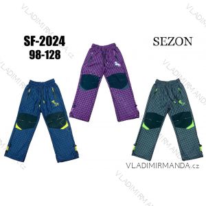 Warm softshell pants children's girls and boys (134-164) SEZON SEZ21SF-1930