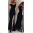 Šaty elegantní plesové dlouhé carmen dámské (S/M ONE SIZE) ITALSKá MóDA IMM2251830Q