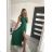 Women's Dress Long Straps Variable Tie (S/M/L/XL ONE SIZE) ITALIAN FASHION IMM223000HG - Fuchsia Pink - S/M