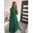 Women's Dress Long Straps Variable Tie (S/M/L/XL ONE SIZE) ITALIAN FASHION IMM223000HG - Fuchsia Pink - S/M