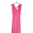 Women's Dress Long Straps Variable Tie (S/M/L/XL ONE SIZE) ITALIAN FASHION IMM223000HG - Fuchsia Pink - S/M