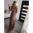 Women's Long Summer Short Sleeve Dress (S / ML / XL) ITALIAN FASHION IMWP22CR1918