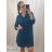 Oversize Shirt 3/4 Long Sleeve Women Plus Size (L/XL/2XL ONE SIZE) ITALIAN FASHION IMH22885