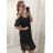 Dress with 3/4-sleeve ladies pocket (uni sl) ITALIAN Fashion IM3181746