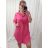 Shirt 3/4 sleeve ladies strip (4XL/5XL ONE SIZE) ITALSKÁ MÓDA IM422026
