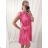 Summer dress with sleeveless handbag women (S / M ONE SIZE) ITALIAN FASHION IM422601