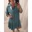 Shirt Dress 3/4 Sleeve Ladies (UNI XS-M) ITALIAN FASHION IM120068