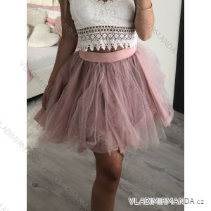 Sukně letní tylová krátká dámská (S/M ONE SIZE) ITALSKÁ MÓDA IMM22Q22202