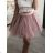 Sukně letní tylová krátká dámská (S/M ONE SIZE) ITALSKÁ MÓDA IMM22Q22202