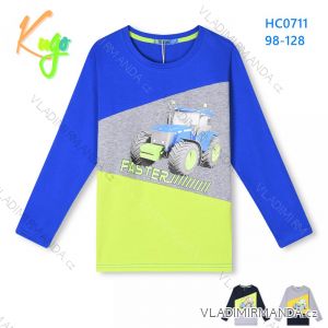 T-shirt with 3D picture long sleeve kids' boys (98-128) KUGO S3138